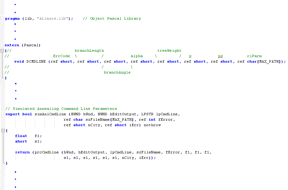 Additional CmdLine.d statements